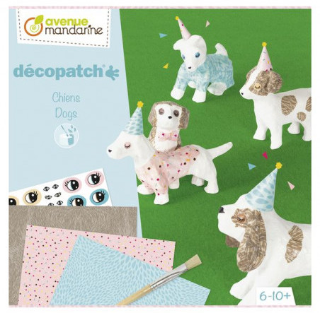 Décopatch chiens Avenue Mandarine